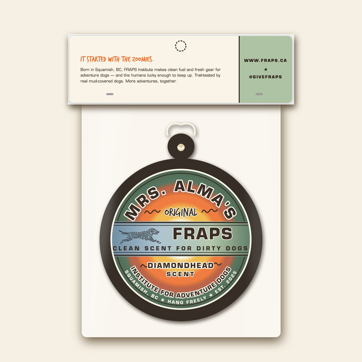 Packaging back